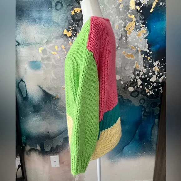 Vici | Colorblock Pocketed Soft Knit Cardigan - Picture 4 of 8